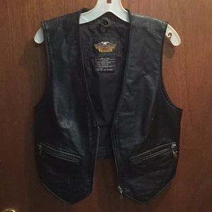 Harley Davidson Leather Vest